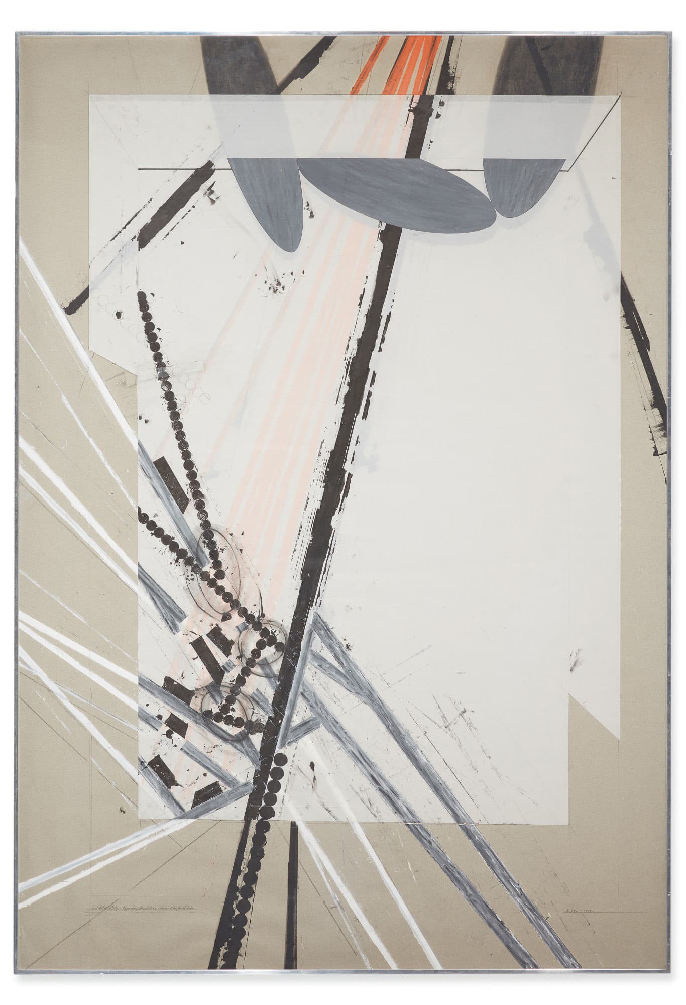 Barry Le Va — Installation Study - Expanding Foundations: Elimi- nating Foundations, 1979