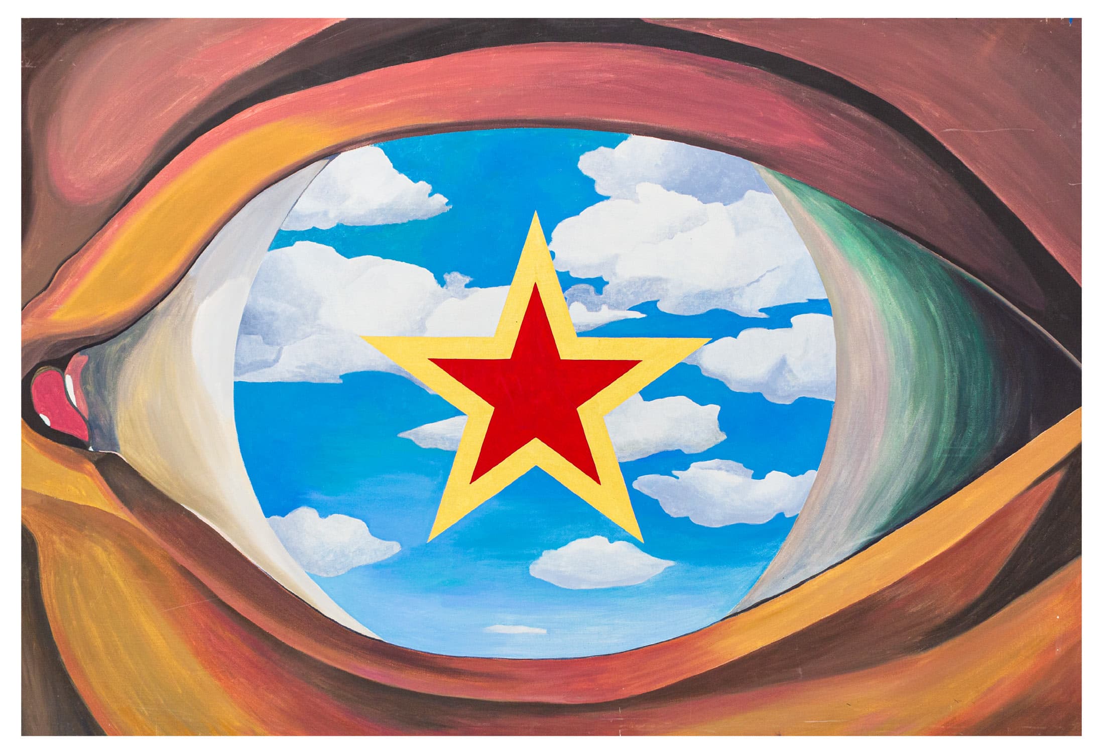 Rostislav Lebedev — The False Mirror, 1981