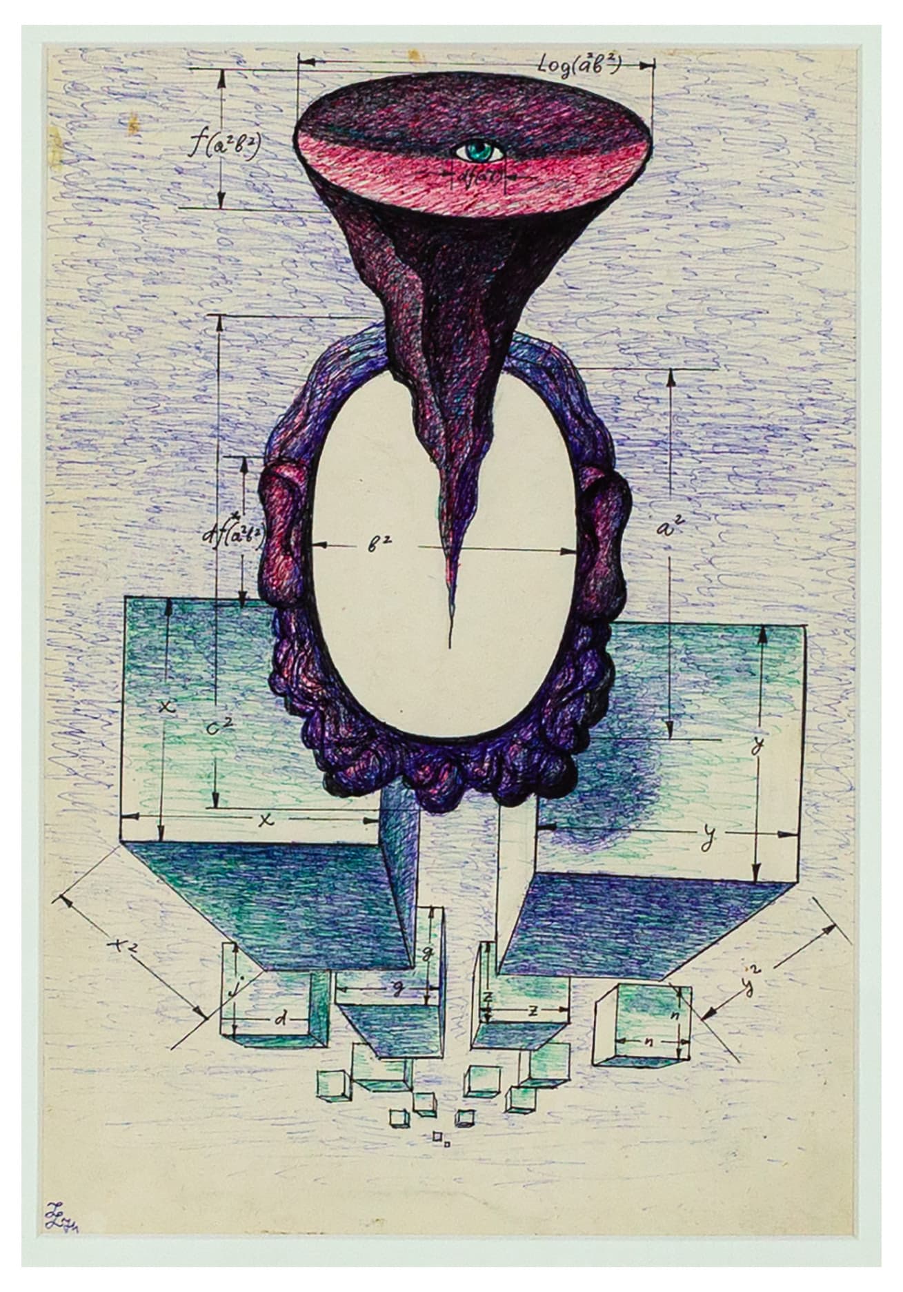 Ernst Neizvestny — Logarithmic Equation, 1974