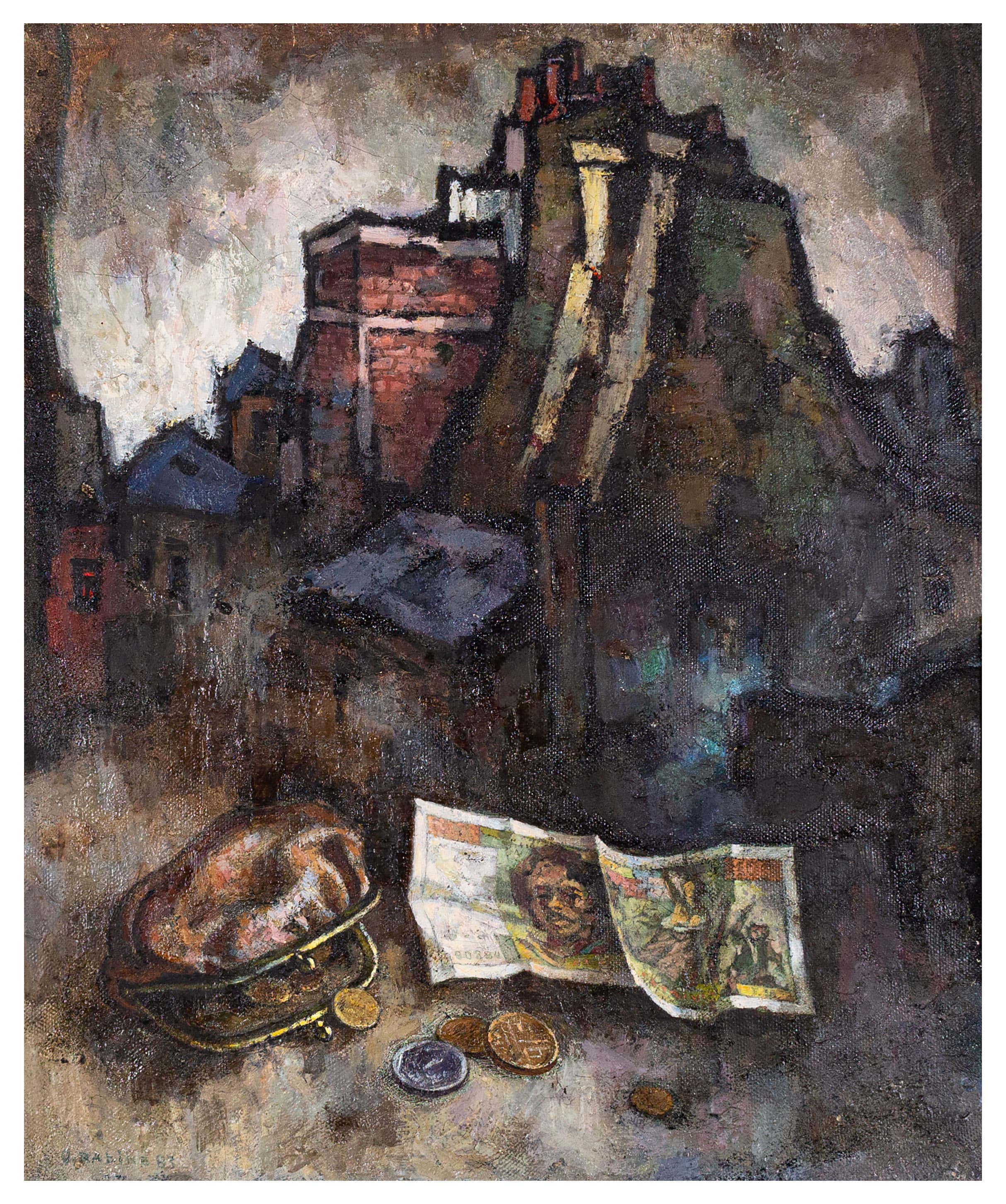 Oscar Rabin — Streetscape, 1983