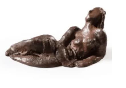 Ossip Zadkine — Femme couchée, 1943