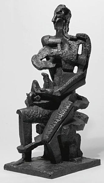 Ossip Zadkine — Le Messager or Le Donateur or Projet pour un Monument, 1942